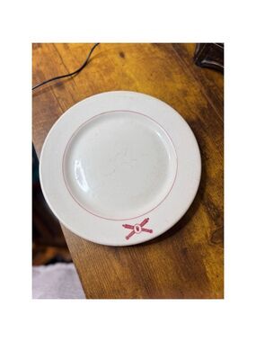 Mayer China, true ivory plate confederate ivory